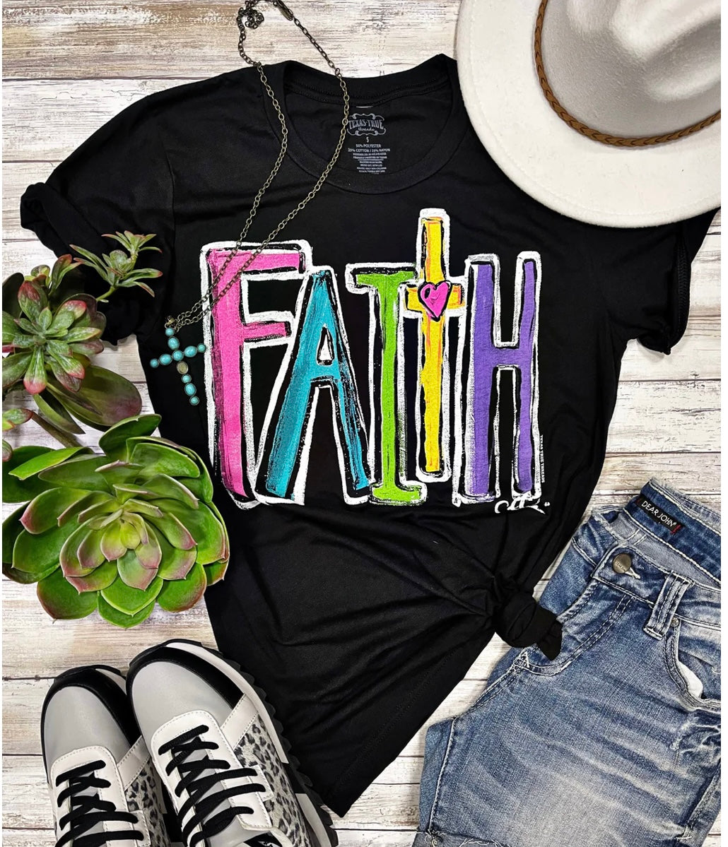 Colorful Faith Graphic Tee